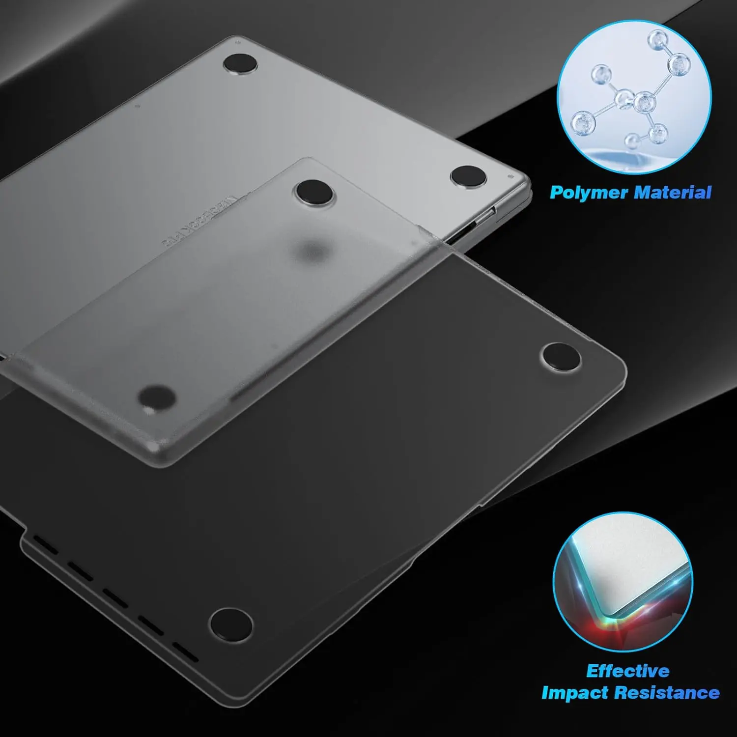 Ultra thin Case for 2024  Macbook Pro 14 A2442 Air Pro 13 M2 chip 2020 A2337 A2338 M1 Pro 13.3 Full Cover shell