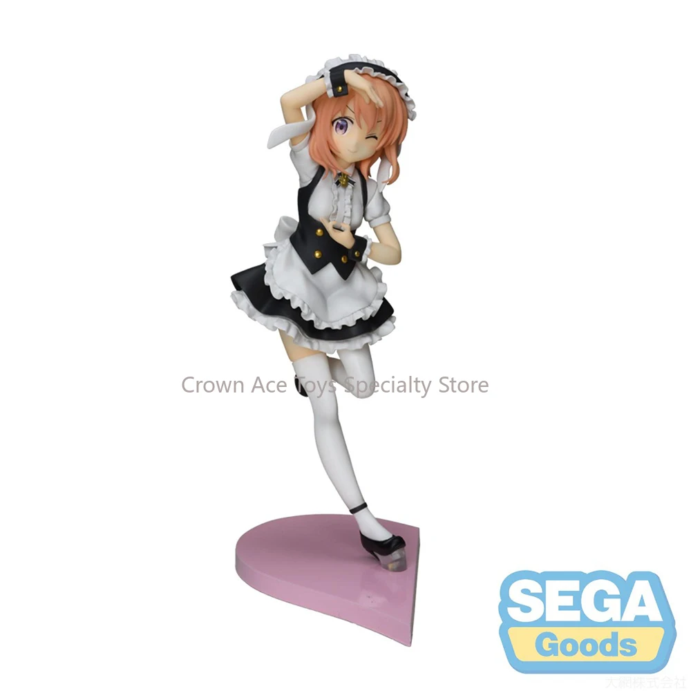 SEGA Premium Figure Is the Order a Rabbit? Syaro & Cocoa 17cm Anime Collectible Action Manga Figures Ornament Trendy Toys Gifts