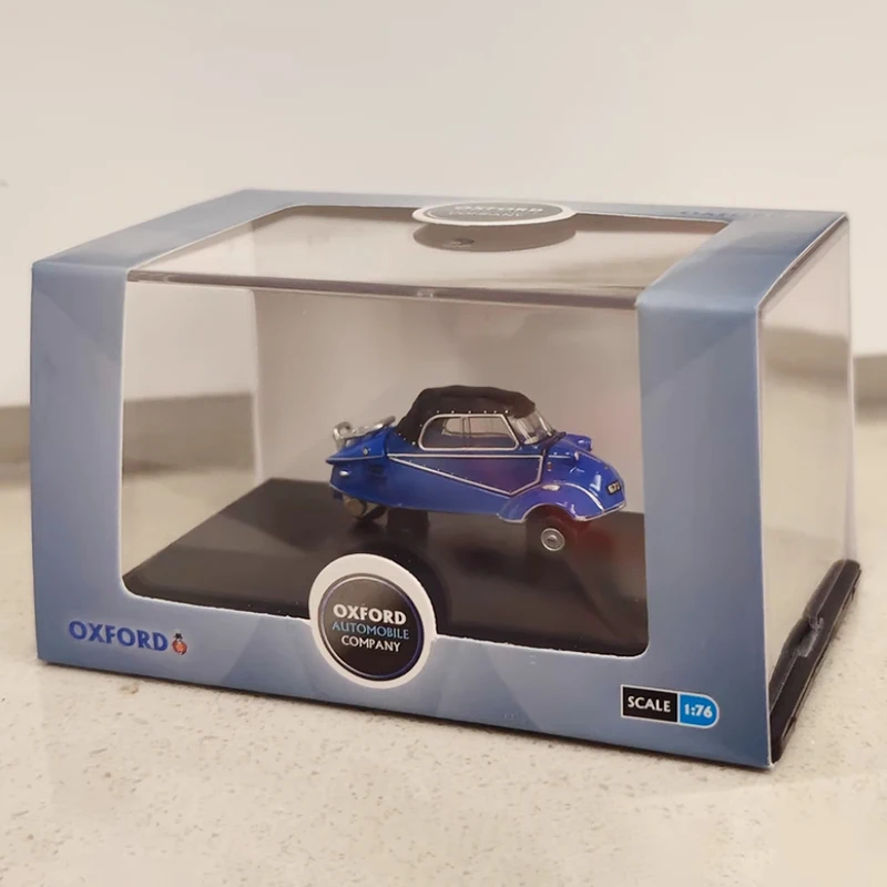 

OXFORD 1/76 Scale Messerschmitt Kr200 Bubble Car Egg Alloy Car Model Static Collection Holiday Gifts Toys