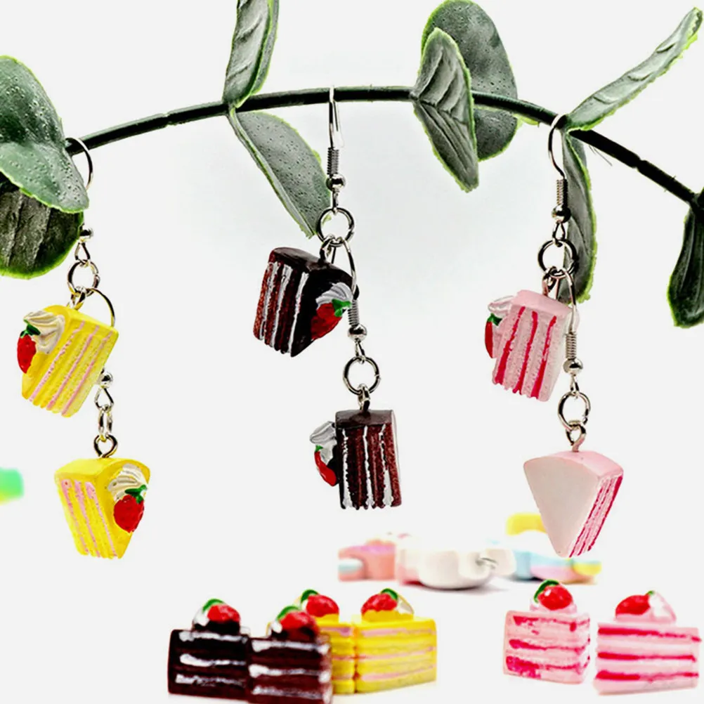 

30Pcs Simulation Cake Pendants DIY Charms for Jewelry Crafts Keychain Phone Pendant Sweater Chain Handmade Accessories