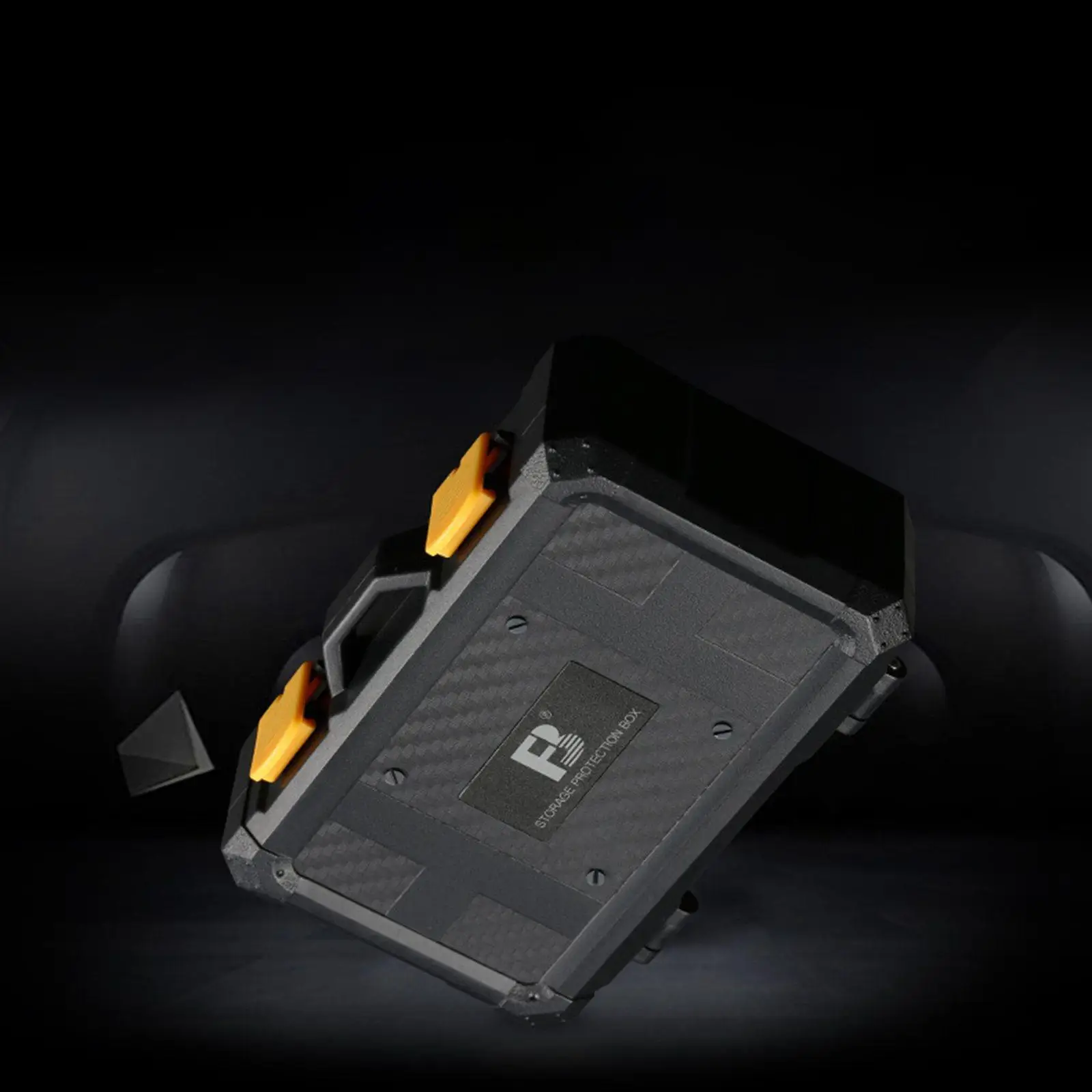 DSLR Camera Battery Case Box Durable ABS Material Waterproof Sealing Rings