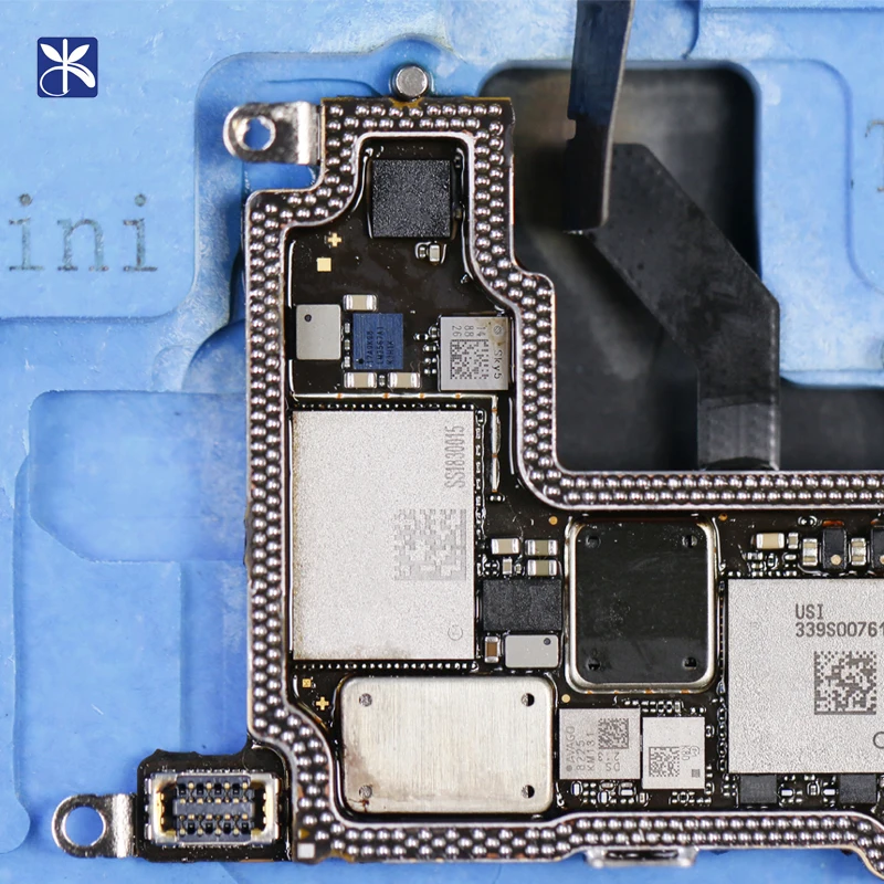 MiJing Z20 pro 14 in1 Middle Layer Planting Tin Template Fixture for Phone X-13 Pro Max Motherboard Platform with Steel Stencil