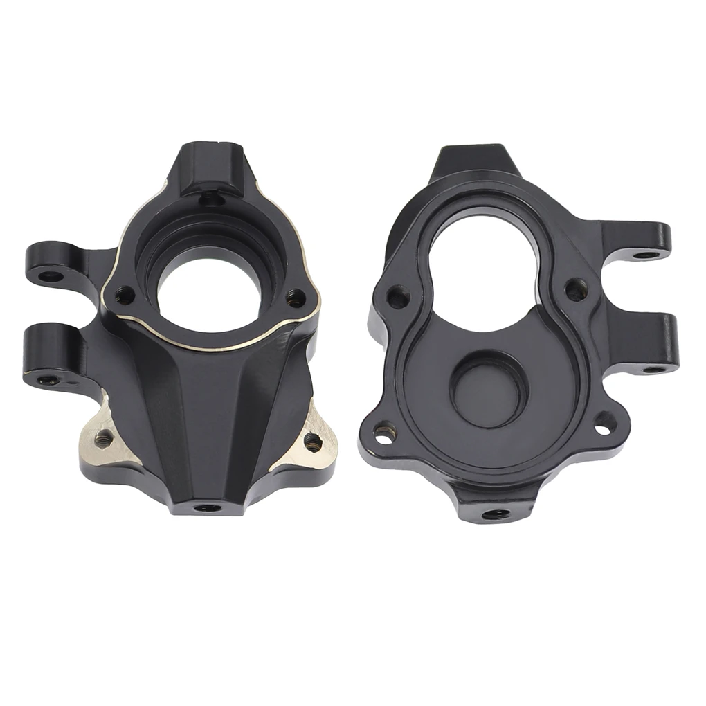 RCGOFOLLOW Brass Axle Cover RC Upgrade Part Rc Axle Cover For 1/18 Ascent-18 RC Car Part RC Car Accessories Black