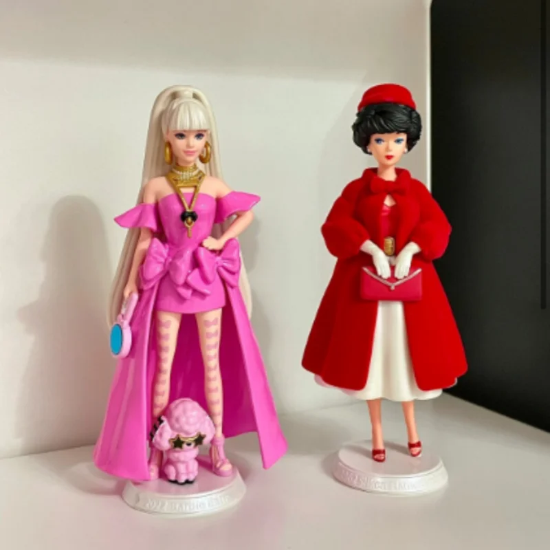POP MART Barbie Serie Iconos de Estilo Caja Sorpresa Bolsa Misteriosa Juguetes Muñeca Figura de Anime Adorable Adornos de Escritorio Regalo