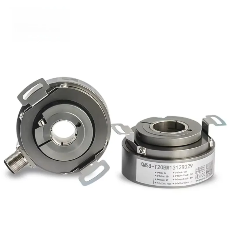 24-Bit RS422 Power-off Memory High Frequency High Response Absolute Multi-Turn Optical Encoder KM58