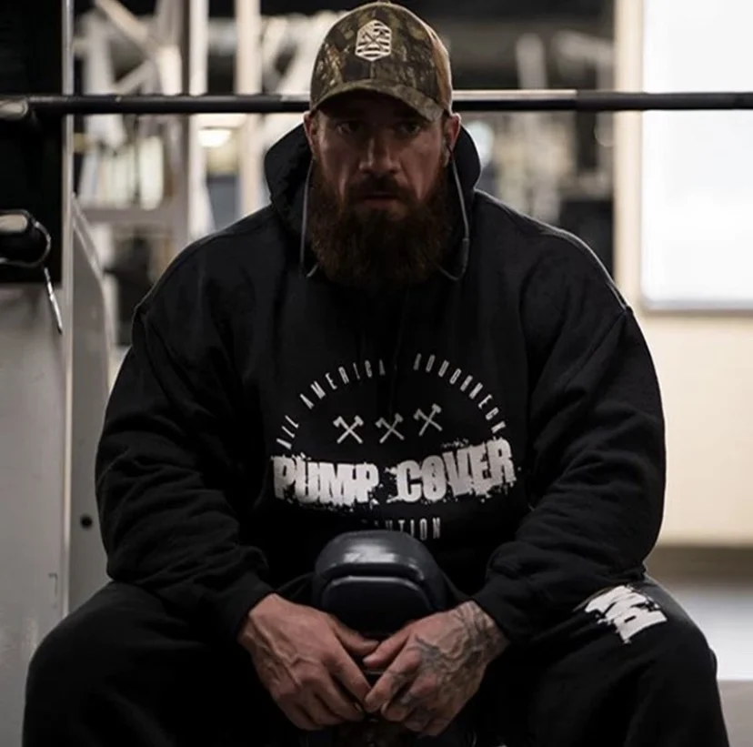 

Muscle Fitness Brothers, мужская весенне-осенняя спортивная повседневная одежда для бега на открытом воздухе, свободная толстовка с капюшоном и длинными рукавами