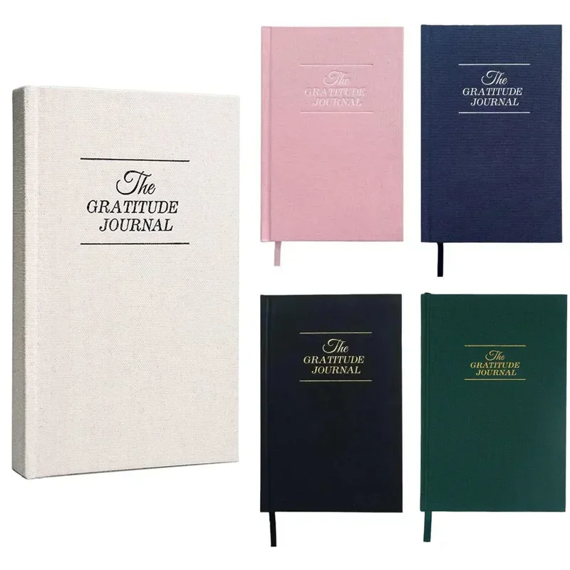 Manifestation Notebook Mindfulness Size Hardcover & Minute for Diary Daily Journal The Gratitude Five Reflection