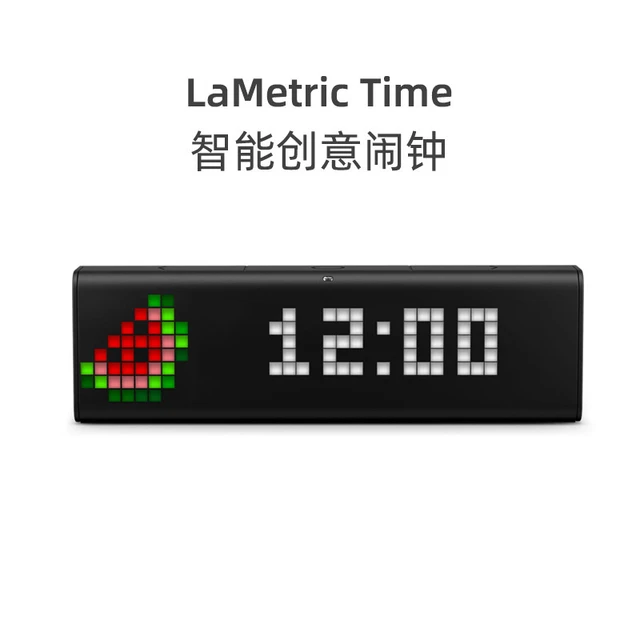デジタル時計LaMetric Time アプリ付きWi-Fi時計 楽天市場】【クーポン配信中】LaMetric Time アプリ付きWi-Fi時計 送料