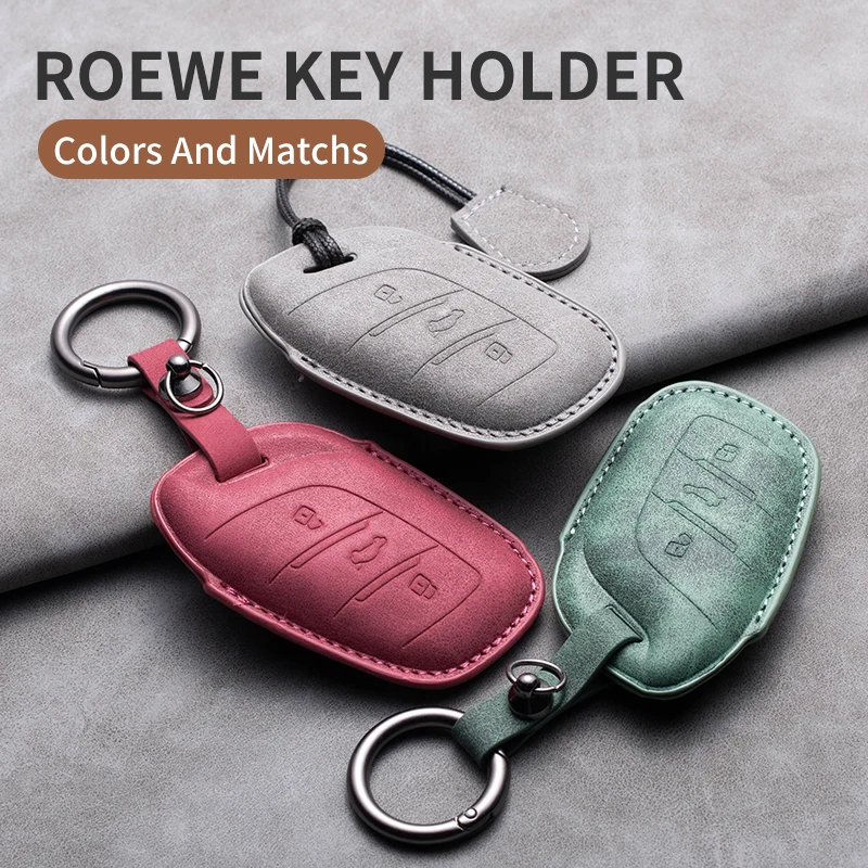 

Suitable for Roewe rx5plus keycase i6max i5 rx3 Clever rx8 Whale rx9 Lomemo Ei5 D7 keycover keyshell keychain buckle