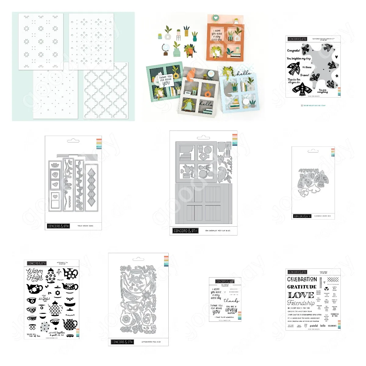 Midday Refreshments Metal Cutting Dies Stamps and Stencils Embossing Crafts DIY Holiday Cards Scrapbooking Handmade Decorations