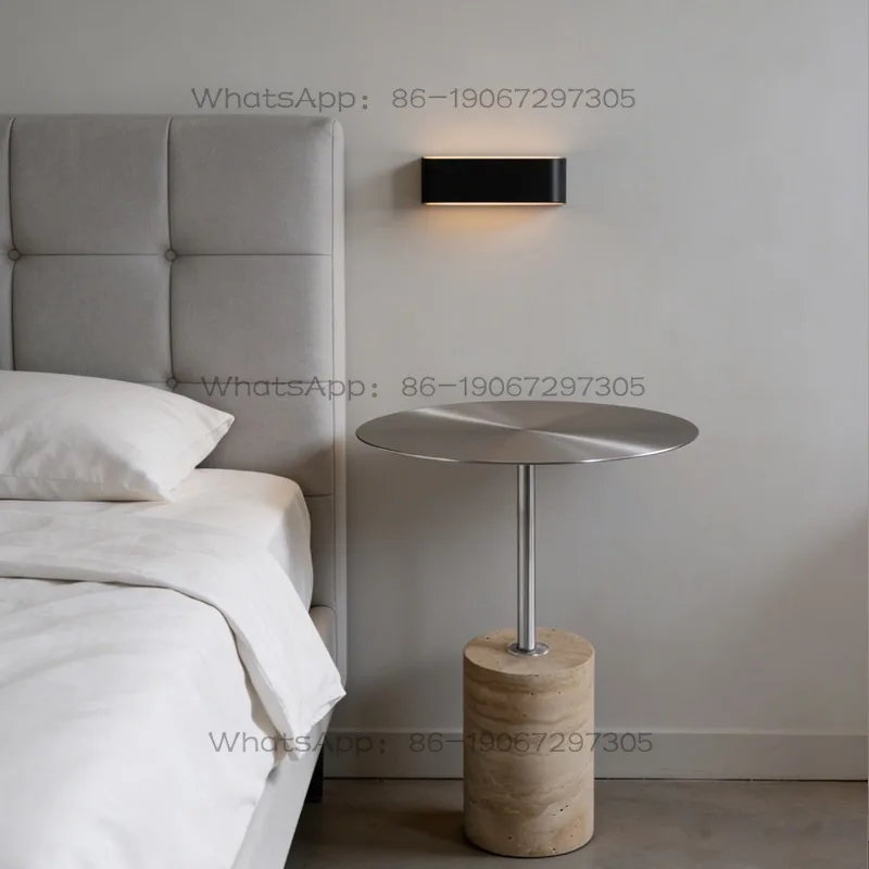 Suitable for Sofa Side Table Coffee Table Movable Small Round Table