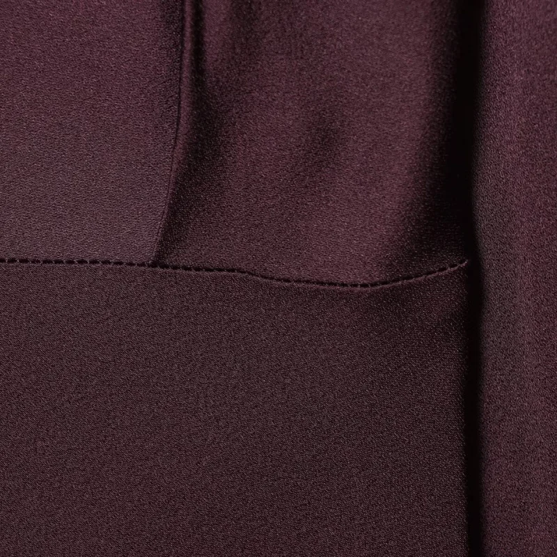 Ele V-Ne Vestido largo de satén Sve, cintura drapeada, largo hasta el suelo, Dr Wedding Par Banquet, aplicable, mezcla de otros materiales