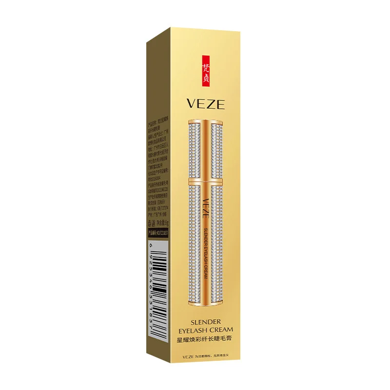 Black Mascara Waterproof Fiber Curling Makeup Not Easy to Smudge Mascara Beauty Cosmetics