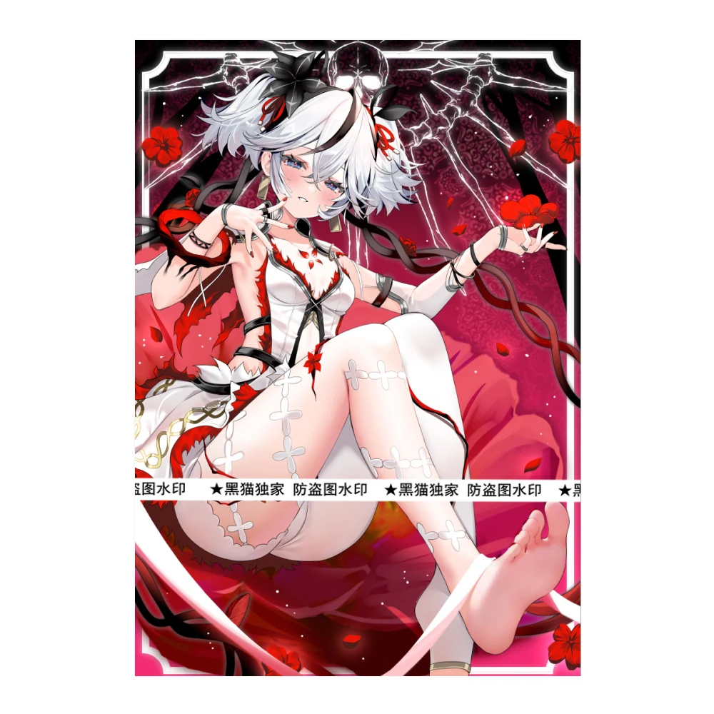 

60 шт./компл. Ю-Ги-Ой своими руками! Рукава для карт Wuthering Waves Camellya Ws Opcg Ptcg Ygo, защитный чехол для карт, аниме-карты, подарочные игрушки