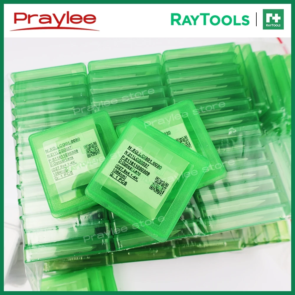 Original Raytools Laser Protective Windows Lens 27.9x4.1 37x7 Protection Laser Machine Lens for Fiber Cutting Machine Parts