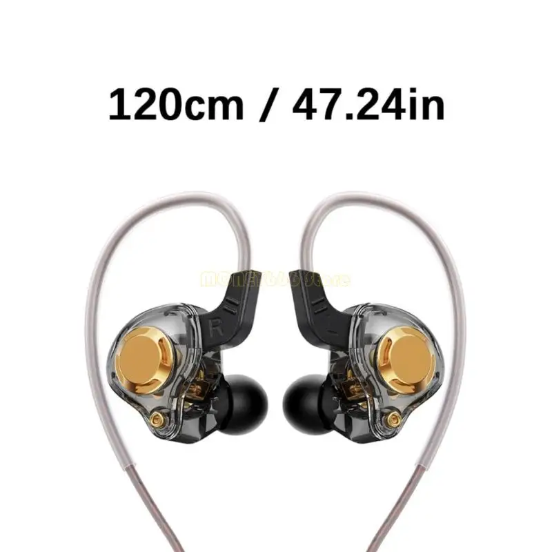 عزل الضوضاء F62C في سماعات الأذن جودة صوت مريح.