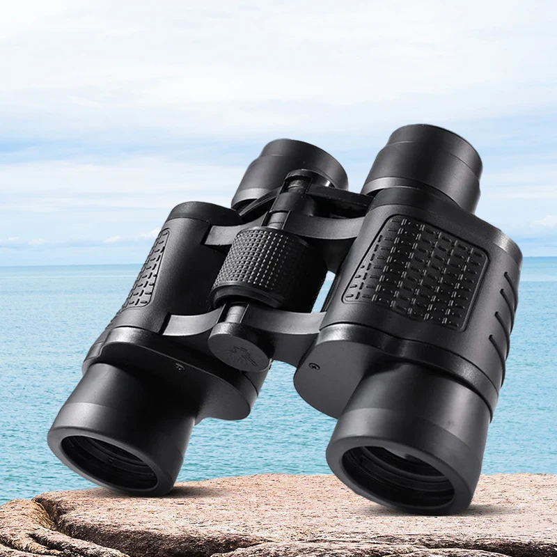 Telescope Binoculars 80×80 High Magnification IPX4 Waterproof Bak4 Prism Portable For Mountain Climbing  Hunting Hiking