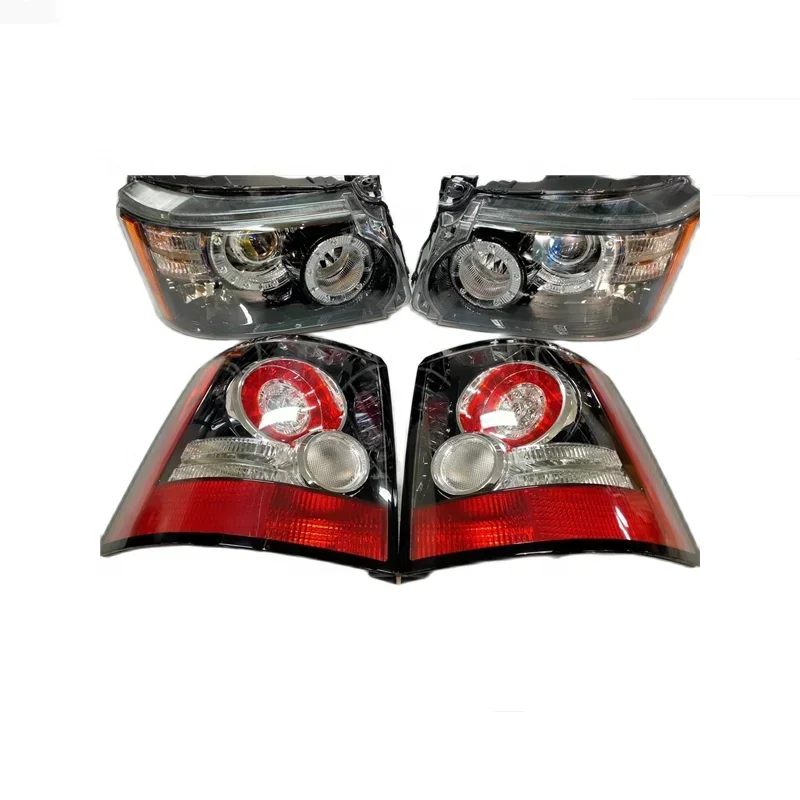 facelift body kit accessories grille headlight taillight for 2002-2009 Range Rover Sport upgrade to 2010-2012 customcustom