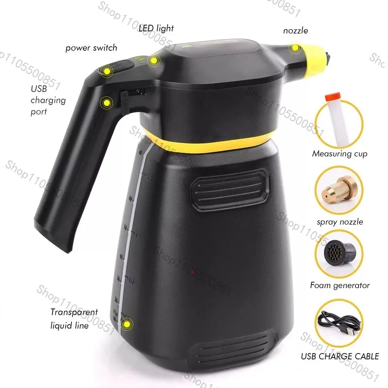 High performance 2L electric foam sprayer for car washing machine