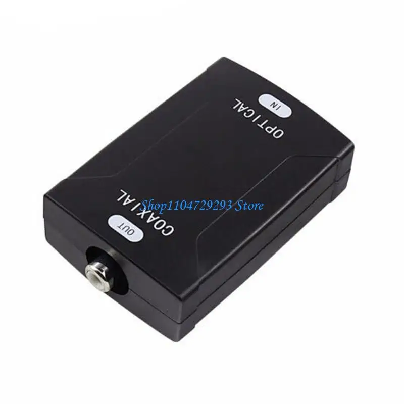 Y2GD Coaxial to Optical Digital Converter 24bit/96K High Definition Sampling with Digital Coax Cable