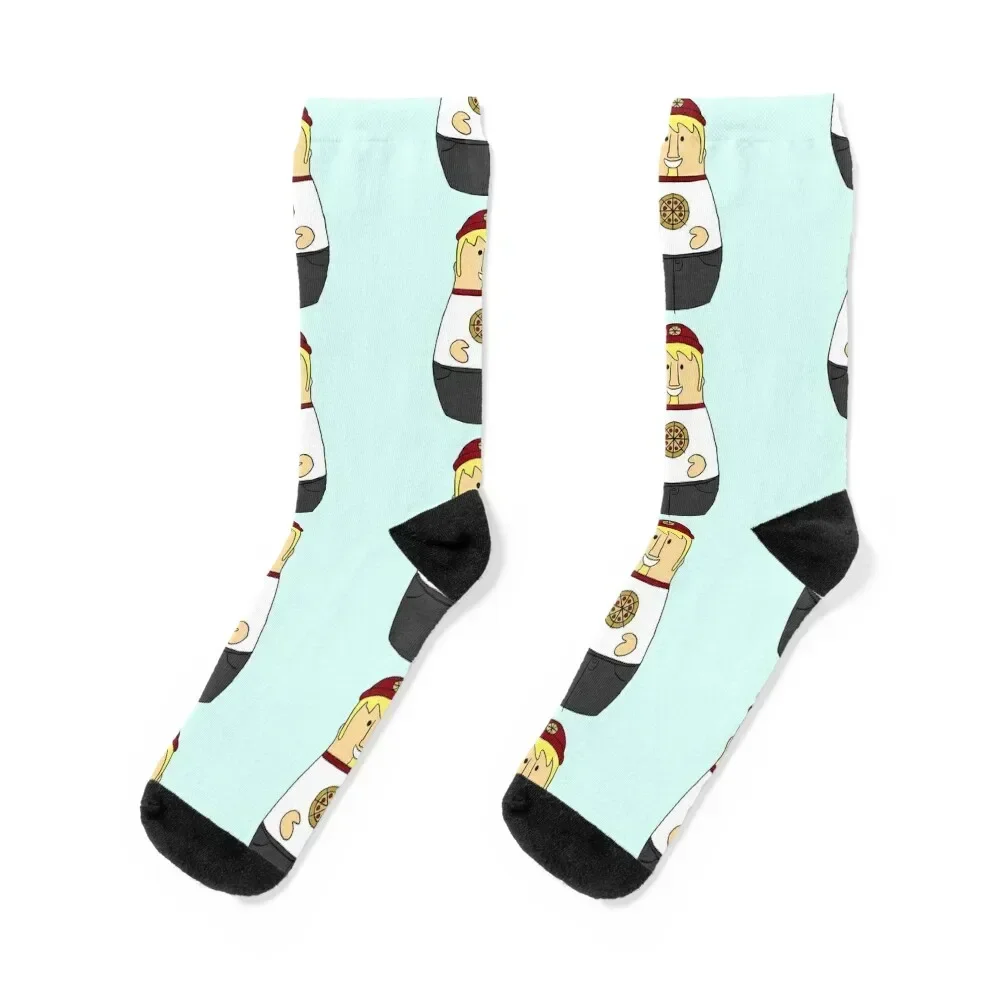 

Pizza Guy Socks short happy Women's Socks Men's