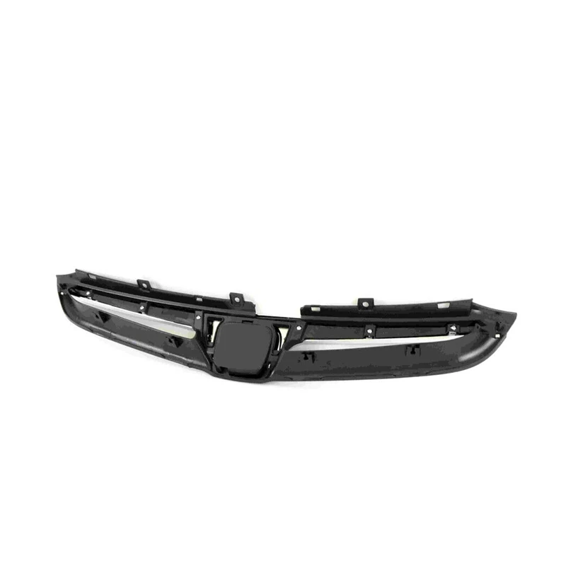 Car Front Bumper Upper Grille with Chrome Trim Fits for Honda Accord 4DR Seden 2006 2007 71121-SDA-A10ZA