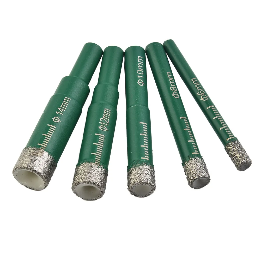 Punta da trapano per piastrelle 12mm 14mm 16m 6mm 8mm 10mm 5.2mm-8.3mm Utensili elettrici multiuso con gambo tondo di alta qualità Punte da trapano