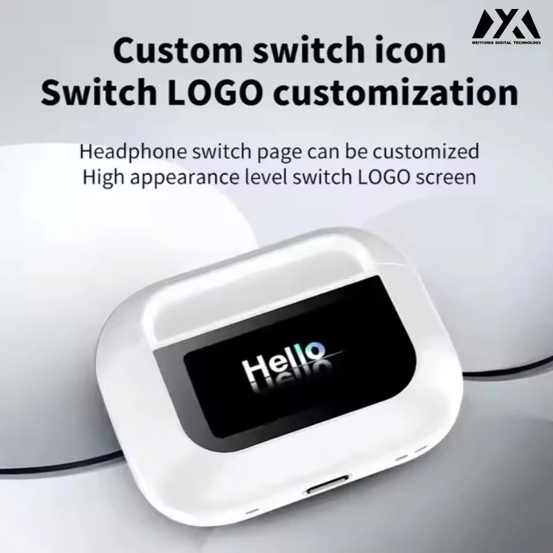 A8PRO- wireless headphones, touch-controlled LED display, noise-cancelling headphones, long-lasting battery, built-in microphone