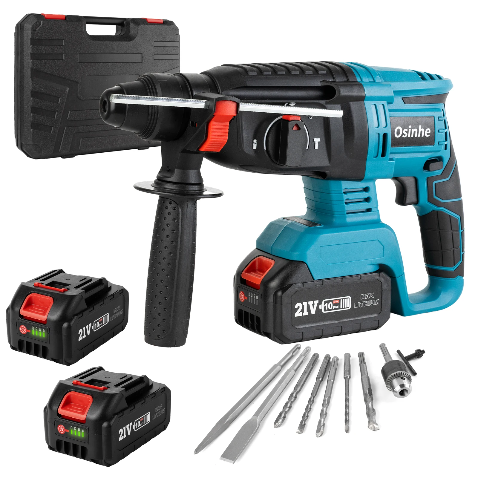 26mm Bürstenlosen Elektrischen Hammer Bohrer Multifunktionale Bohrhammer Bohrer Akku-schlagbohrmaschine Werkzeug Für Makita 18V Batterie pin