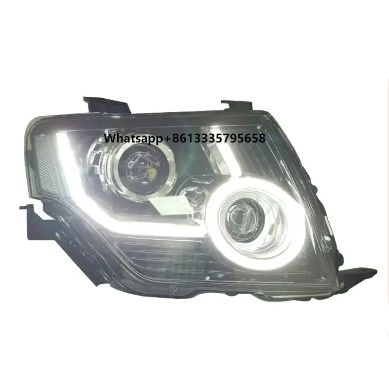 

Suitable for 07-21 Pajero Headlight Assembly V97 V93 Modification LED Lens Daytime Running Light with Flowing Turn signal