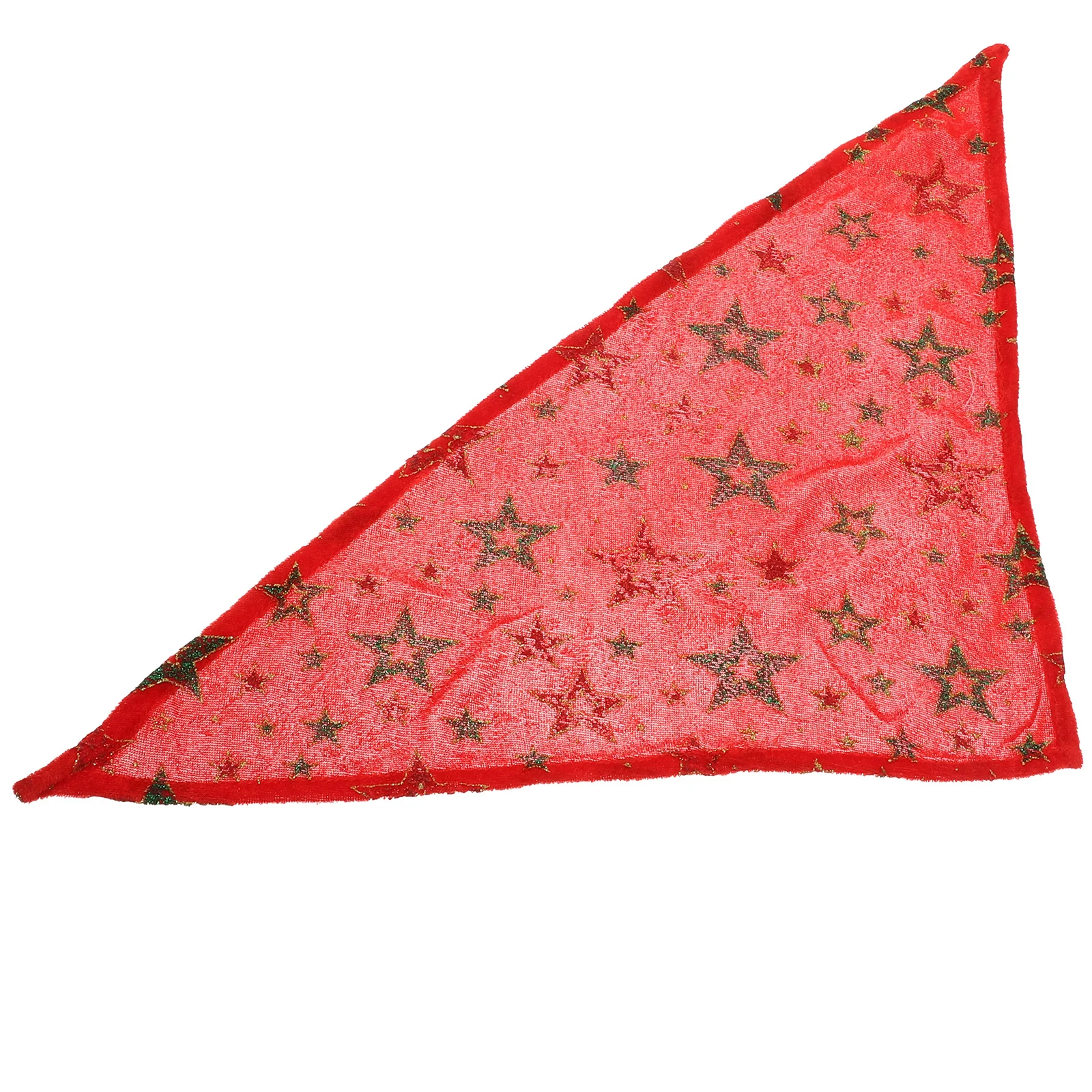 

Dog Scarf Decor Christmas Themed Pet Triangle Towel for Dogs Soft Comfortable Pet Bib Washable Dog Accessories