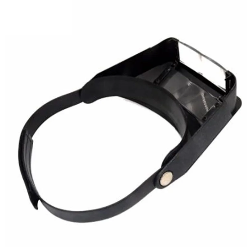 MG81007 Hands-Free Headband Magnifier Loupe - Multi-Function Head-Worn Magnifying Glasses for Precision Work