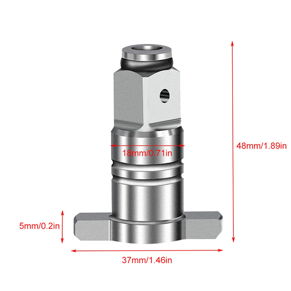 Electric Wrench Adapter Refitted Screwdriver Adapter T-type Shaft Multi-function Dual-purpose Square Shaft Power Repair Tools