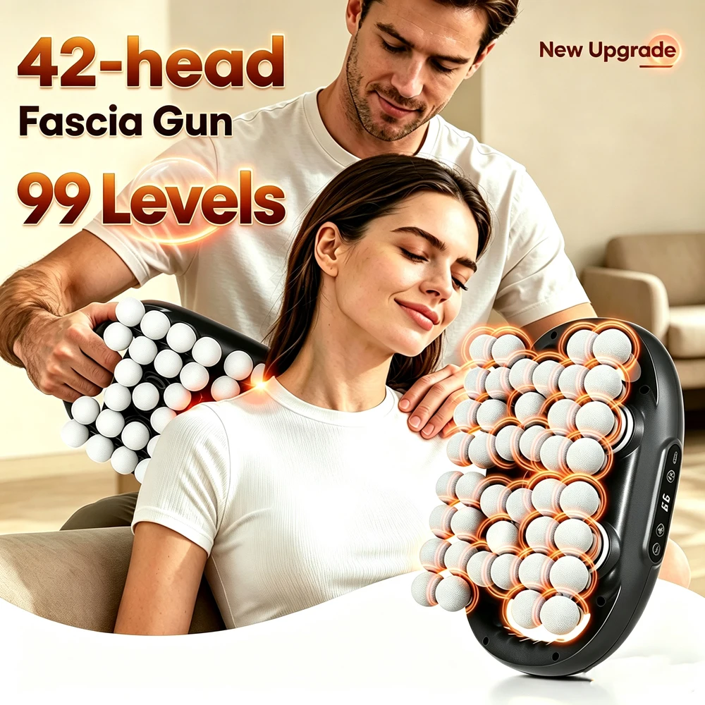 Home Gym Electric Machine - Upgrade Fascia Gun 99 Level Electric