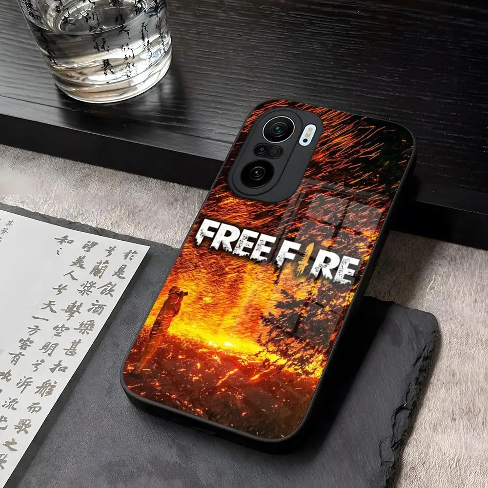 

Закаленное стекло Free Fire Game для Xiaomi 14 12 Lite Pro 13 11t lite POCO M6 M5 X6 X5 X3 NFC F5 F6 Pro Cover