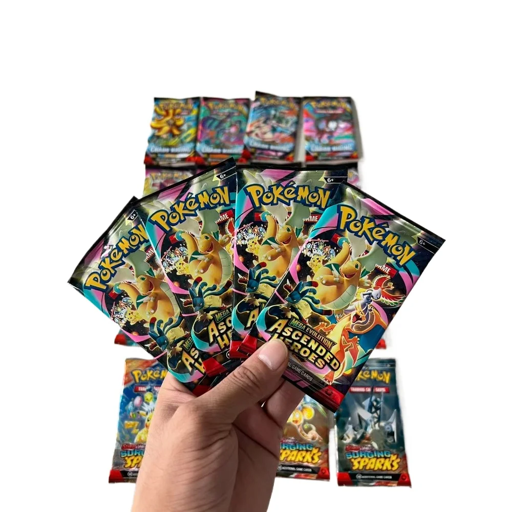 Random 1Bag Pokemon Card Prismatic 151 Evolutions English Booster Battle Pokemon Card Game Carte Trading Collection Cards