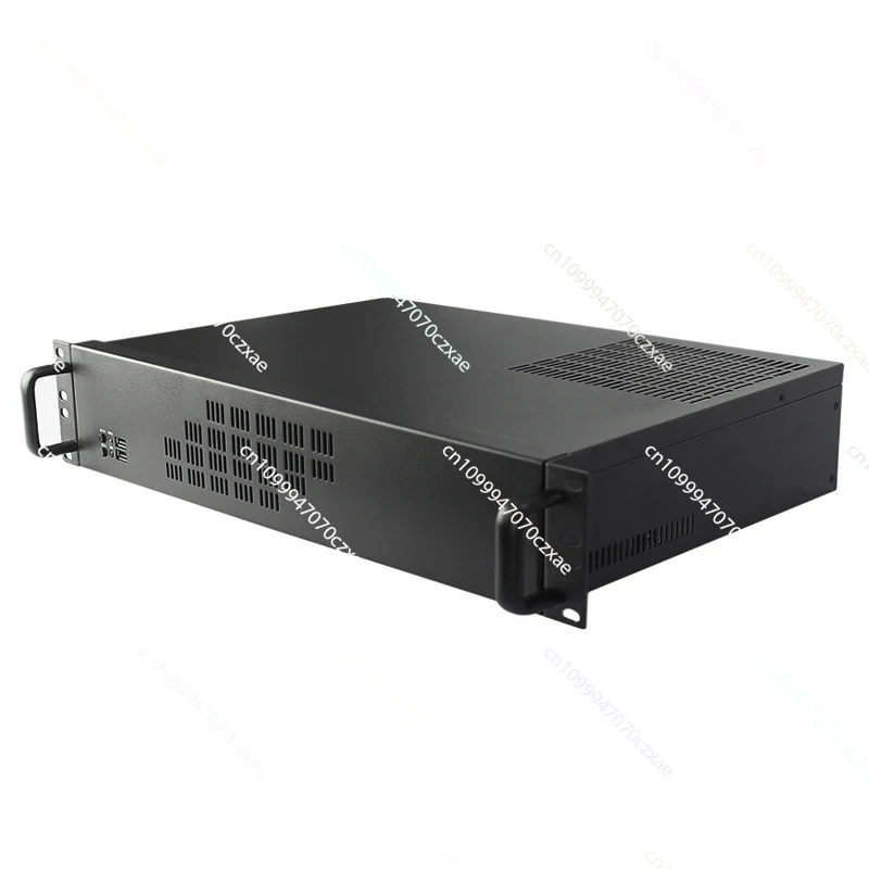 

2u тип стойки, короткая материнская плата MATX 300 мм, горизонтальный промышленный сетевой мониторинг, серверный корпус видеорегистратора