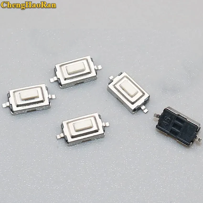 ChengHaoRan 50pcs SMD Tactile Tact Push Button Micro Switch Momentary Two Pin Push Button Switch For MP3 MP4 3*6*2.5 mm