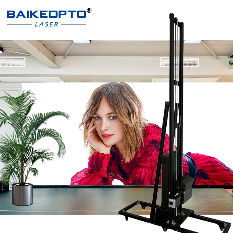 BK-UP1600S 3D Direct to Wall Small Portable Wall Printing Machine UV Background Wall Indoor Outdoor Painting Digital Printer