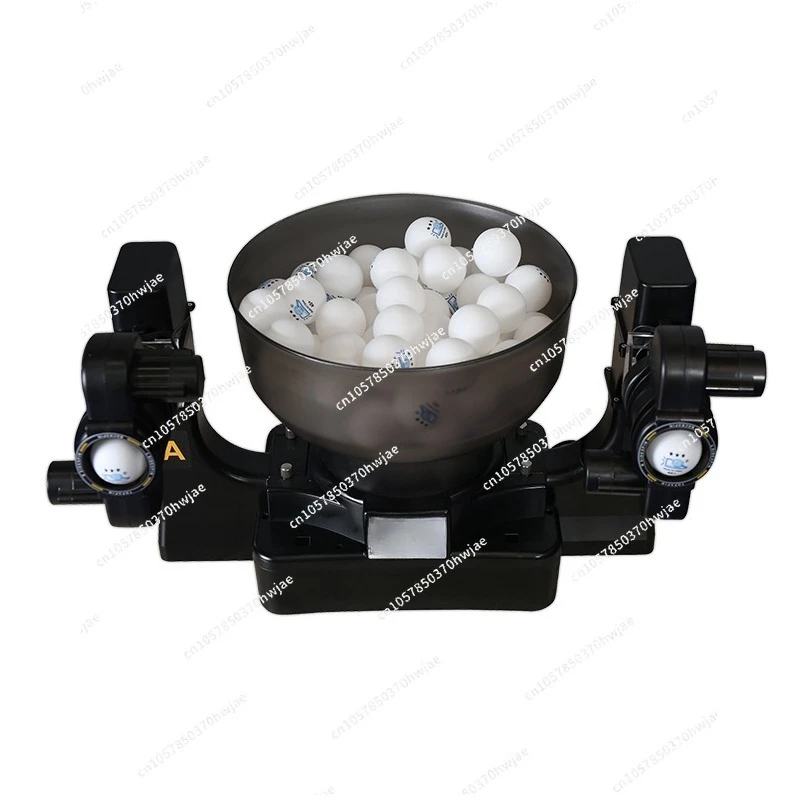 S-1001 Double Head Automatic Table Tennis Ball Machine Multi Rotation Multi Drop Point Serve Machine Home Trainer
