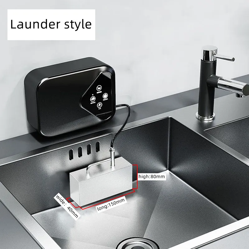 Automatic Home Desktop Intelligent Ultrasonic Dishwasher Portable Small Free Installation of Independent Sink Machine