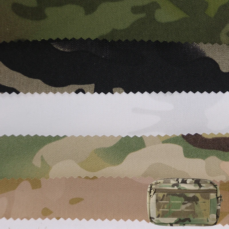 500D نايلون MCBK CP MCTP MCAP MCAD التروس التكتيكية قماش نسيج PU طلاء الظهر التكتيكية سترة DIY بها بنفسك