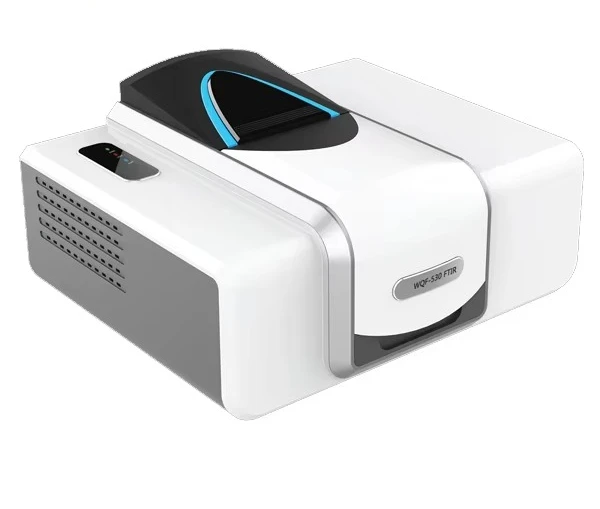 مقياس مطياف TPS-WQF530 FTIR، مطياف الأشعة تحت الحمراء المحول مع ATR الاختياري أو الغاز أو الخلايا السائلة وما إلى ذلك.