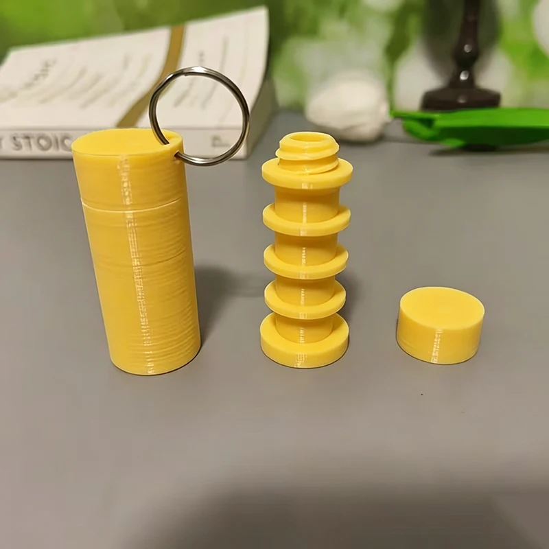 Tragbares Nähset, Mini-Nähorganizer mit Schlüsselanhänger für Reisen, Kleidung und Knopfreparaturen – ohne Faden/Nadeln – Detail 11