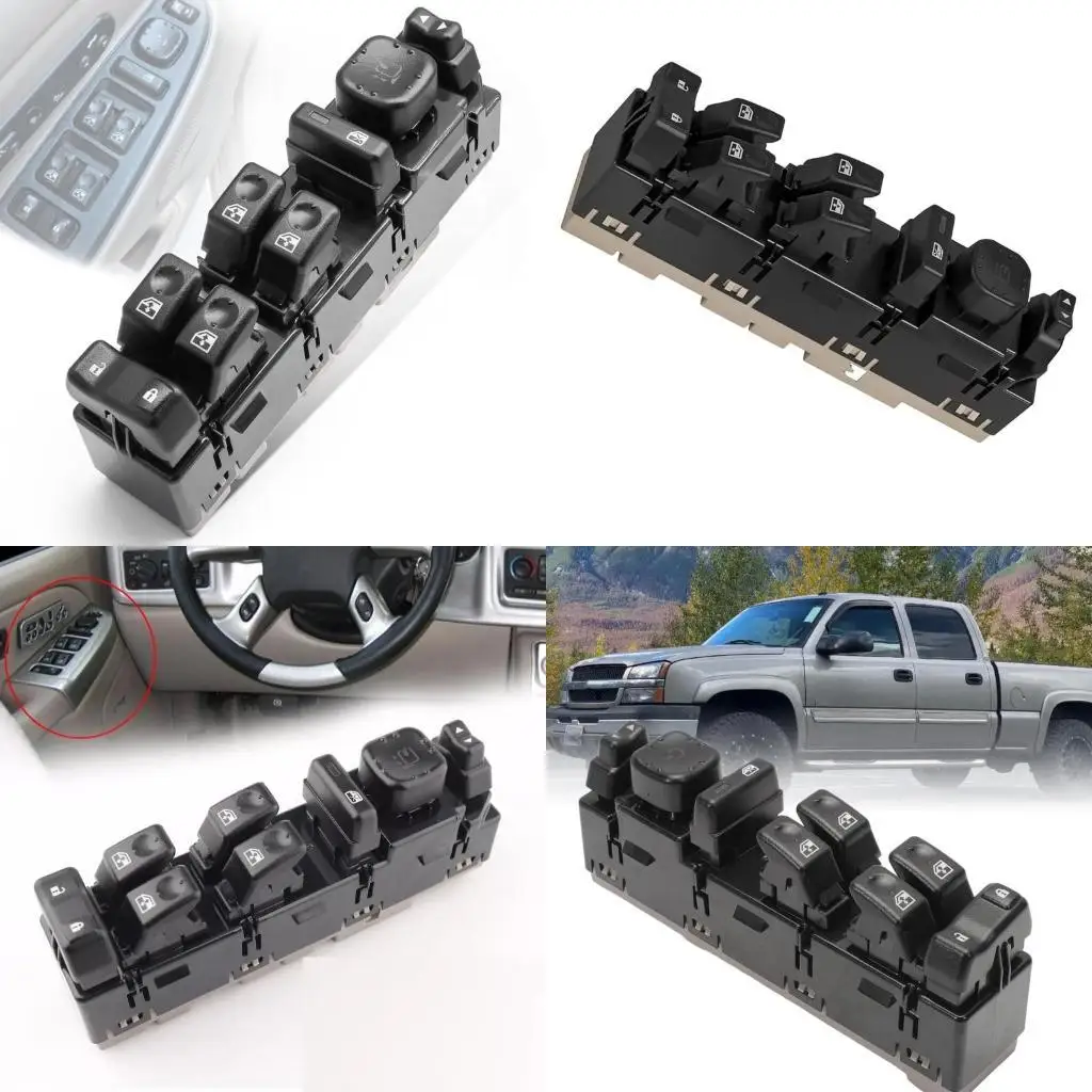 

31BC Power Window Control Lifter Switch Glass Elevator Button Regulator 15883320 15202851 15195301 15181223 15125143 15112972