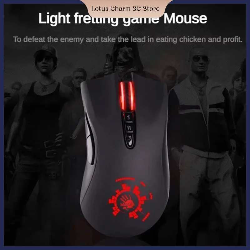 

A4tech Bloody A91 Gaming Mouse Wired Macro Programming Driver E-Sports Gaming Mouse For Pc Office Game Laptop Accessories Gifts