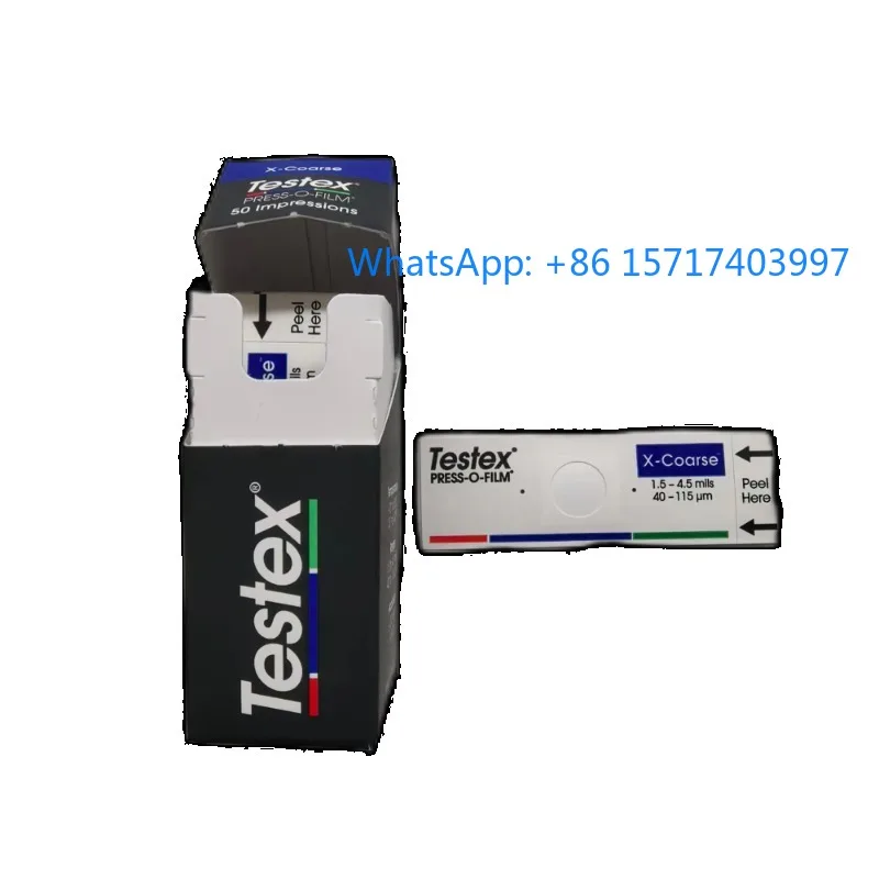 

Лента для испытания на грубость Testex Лента для репликации X-Coarse натирающая бумага 40-115 мкг мк анкерная бумага