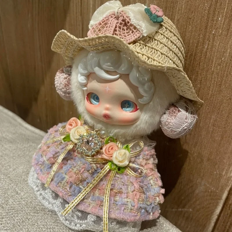 

10cm Fashionable Skullpanda Doll Winter Symphony And L'Impressionnism Series Replacement Outfit Gift For Girls Trendy Clothes