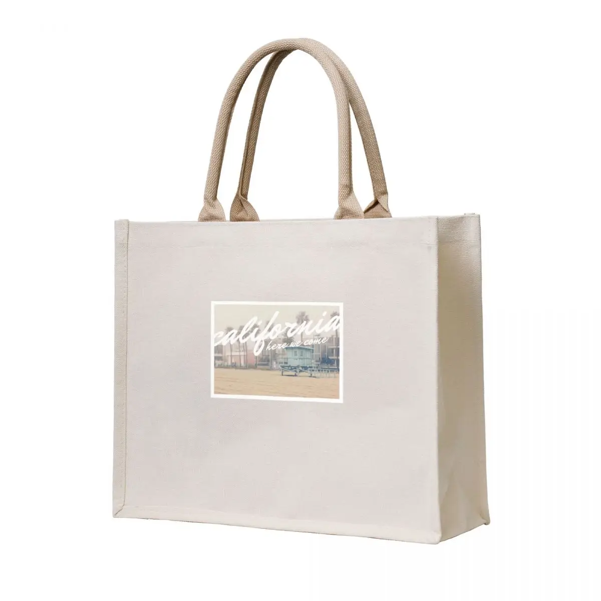 

California Here We Come Tote Bag Portable shopping bag Gift bag Women's shopper