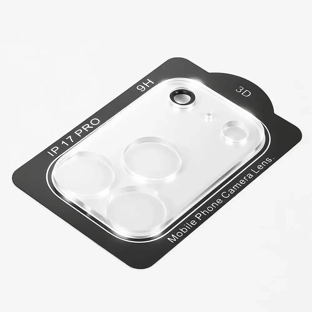 

3PCS Camera Lens Protection Glass For Iphone 16/15/14/13/17 Pro Max Screen Protector Clear Film Compatible With Multiple Models